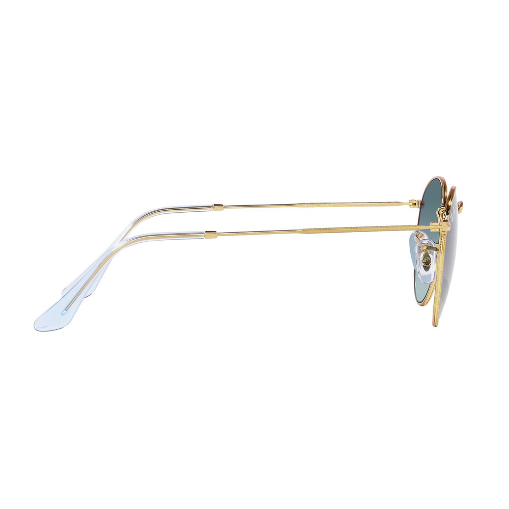 Ray-Ban 3447 Round Gold Blue Gradient RB3447 001/3M (53)