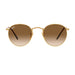 Ray-Ban 3447 Round Gold Brown Gradient RB3447 001/51 (50)