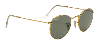 Ray-Ban Round 3447 Arista Gold G15 Green Polarised (3447 001/58)