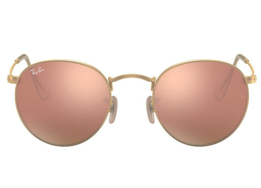 Ray-Ban 3447 Round Matte Gold Rose Gold RB3447 112/Z2 (50)