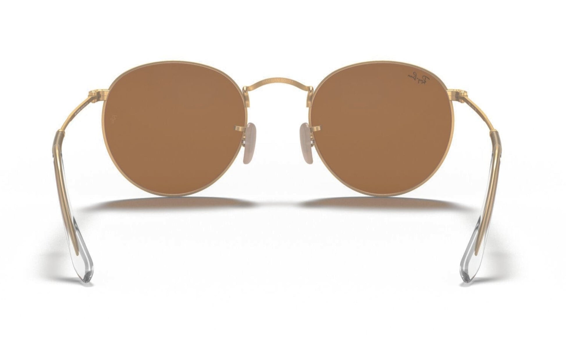 Ray-Ban Round 3447 Sunglasses Matte Gold Rose Gold – Great