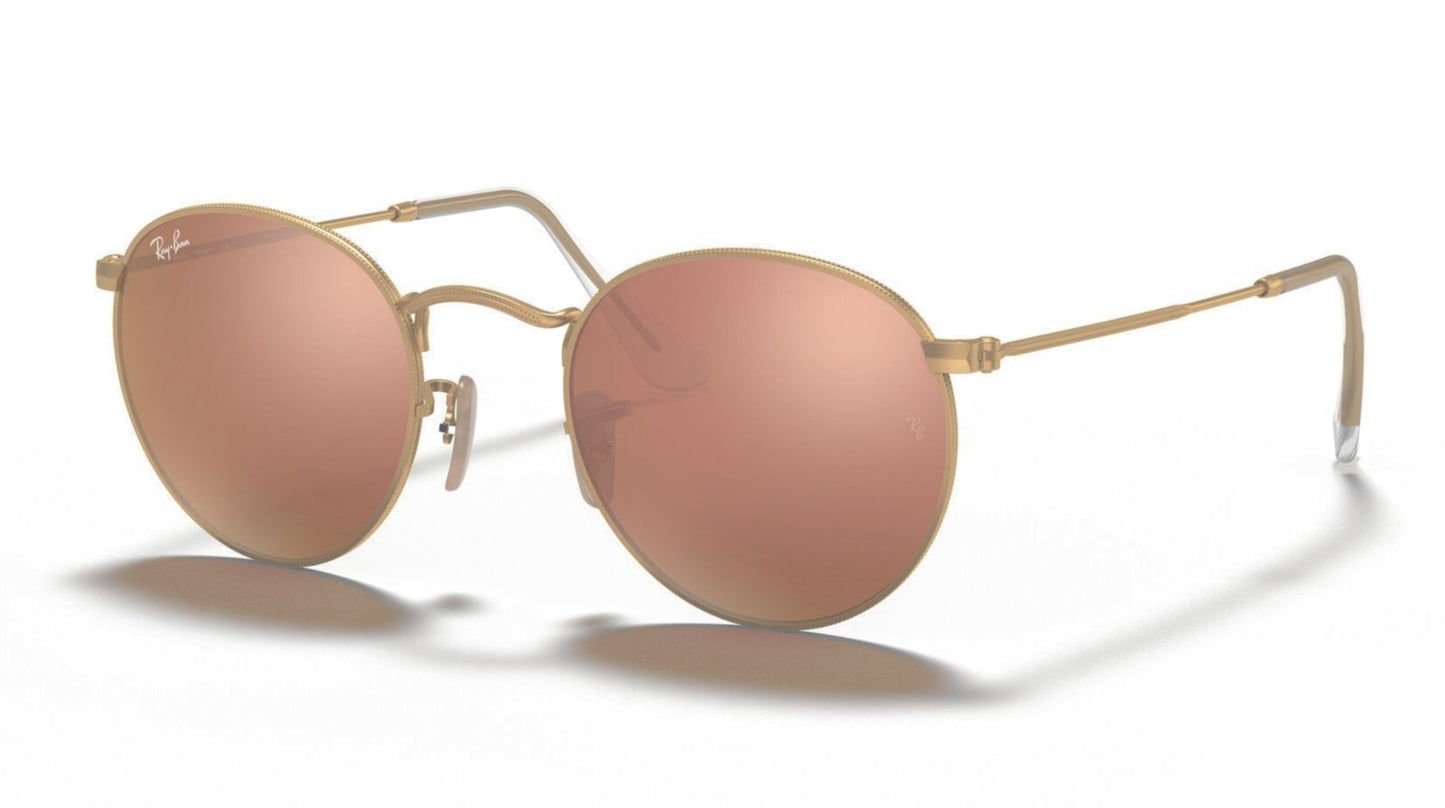 Ray-Ban Round 3447 Matte Gold Rose Gold (3447 112/Z2)