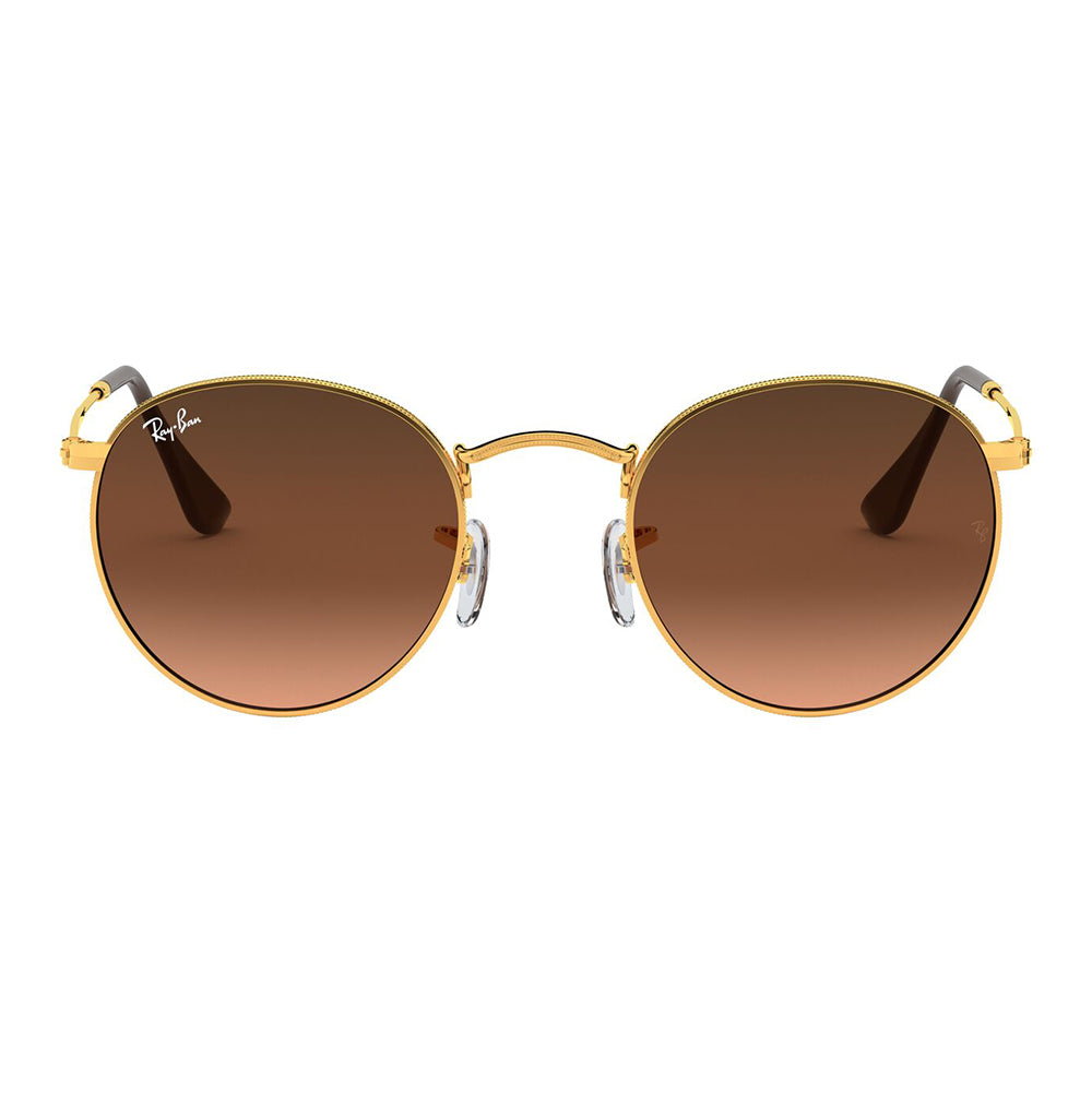 Ray-Ban 3447 Round Light Bronze Pink/Brown Gradient RB3447 9001A5 (50)
