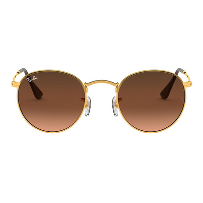 Ray-Ban 3447 Round Light Bronze Pink/Brown Gradient RB3447 9001A5 (50)