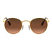 Ray-Ban 3447 Round Light Bronze Pink/Brown Gradient RB3447 9001A5 (50)