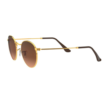 Ray-Ban 3447 Round Light Bronze Pink/Brown Gradient RB3447 9001A5 (50)