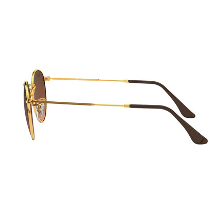 Ray-Ban 3447 Round Light Bronze Pink/Brown Gradient RB3447 9001A5 (50)