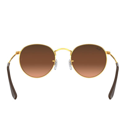 Ray-Ban 3447 Round Light Bronze Pink/Brown Gradient RB3447 9001A5 (50)