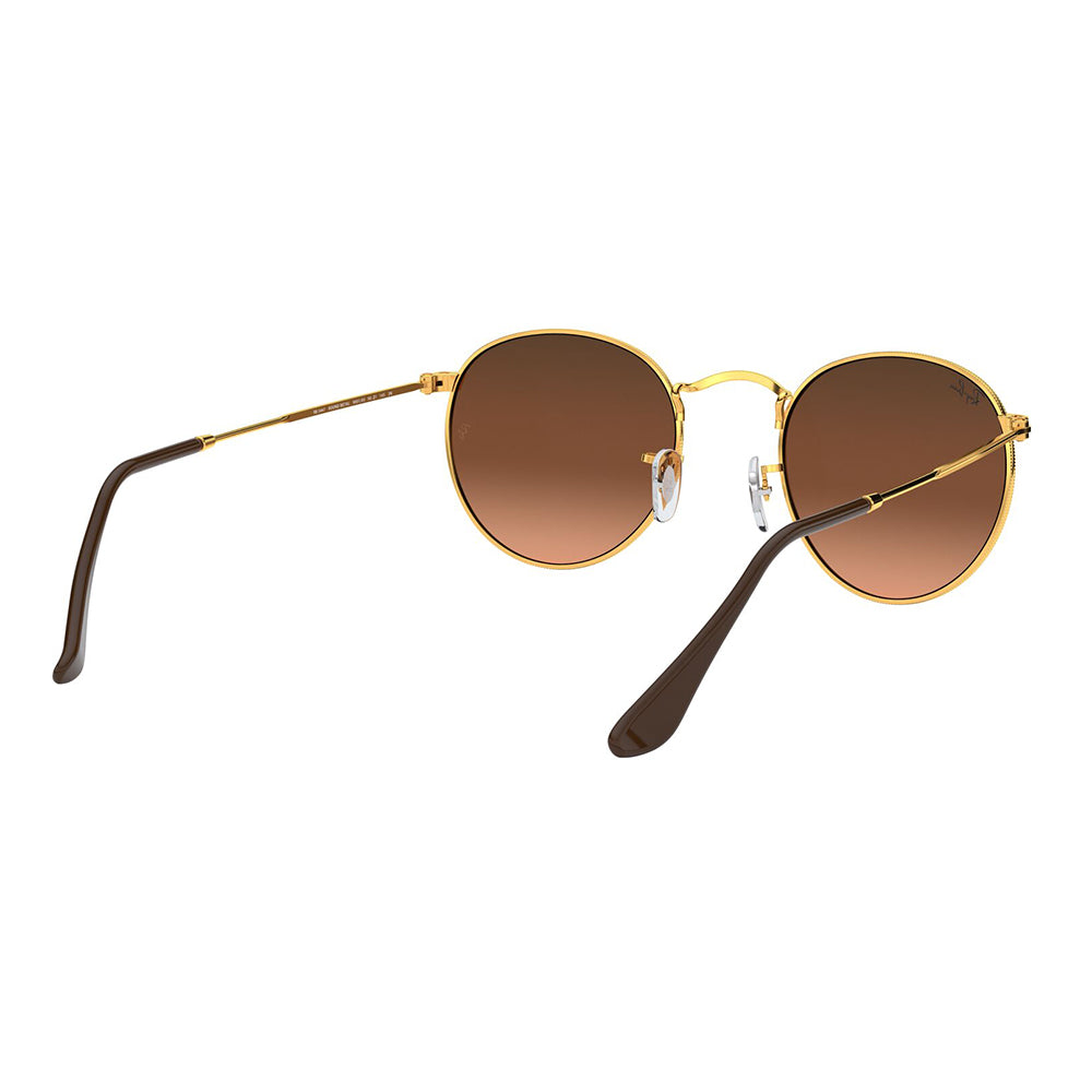 Ray-Ban 3447 Round Light Bronze Pink/Brown Gradient RB3447 9001A5 (50)