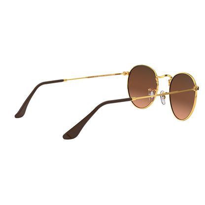 Ray-Ban 3447 Round Light Bronze Pink/Brown Gradient RB3447 9001A5 (53)