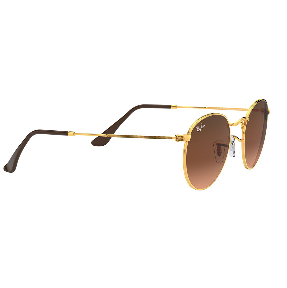 Ray-Ban 3447 Round Light Bronze Pink/Brown Gradient RB3447 9001A5 (50)