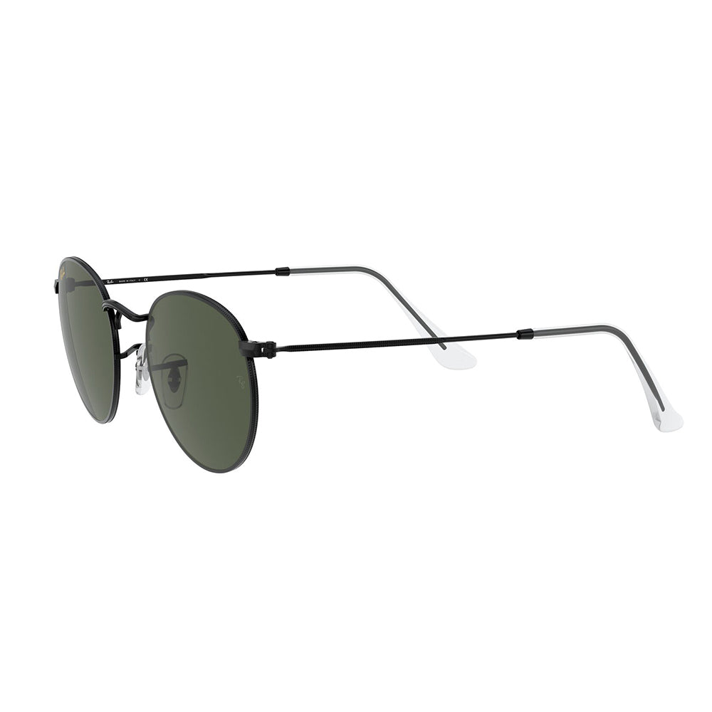 Ray-Ban 3447 Round Black G-15 Green RB3447 919931 (50)