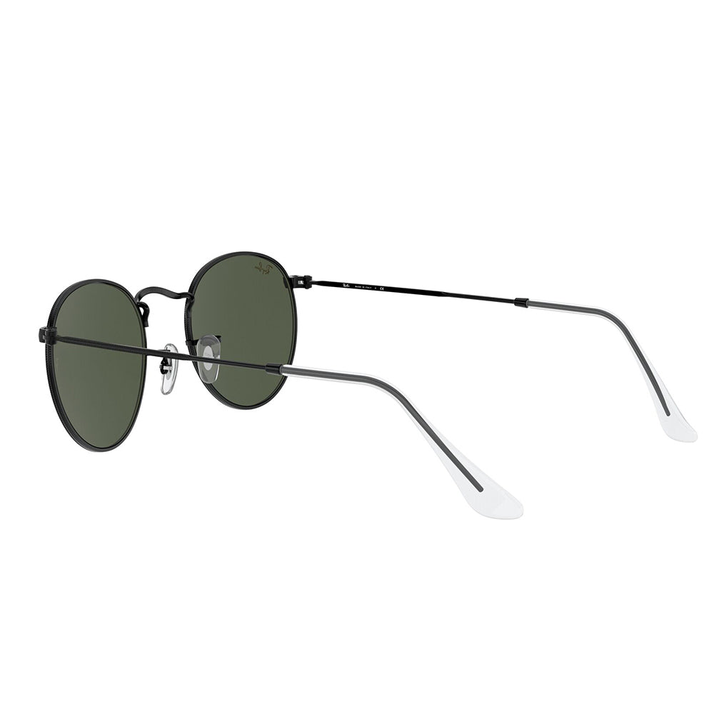Ray-Ban 3447 Round Black G-15 Green RB3447 919931 (50)