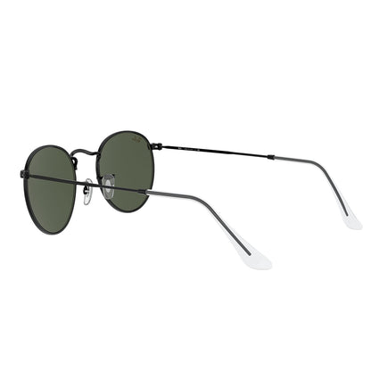 Ray-Ban 3447 Round Black G-15 Green RB3447 919931 (50)