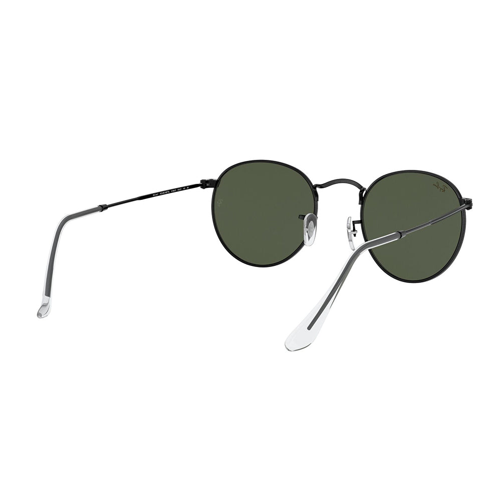 Ray-Ban 3447 Round Black G-15 Green RB3447 919931 (50)