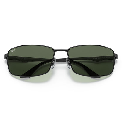 Ray-Ban 3498 Black Green RB3498 002/71 (61)