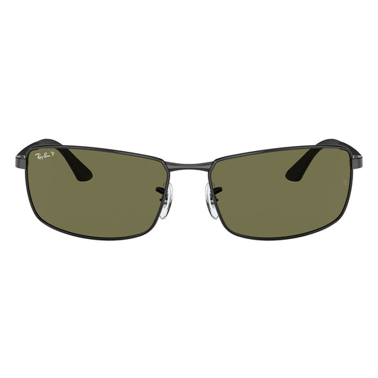 Ray-Ban 3498 Polarised Black G-15 Green RB3498 002/9A (61)