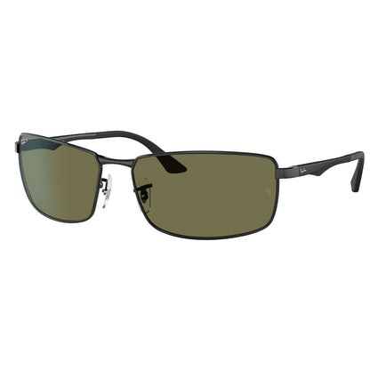 Ray-Ban 3498 Polarised Black G-15 Green RB3498 002/9A (61)