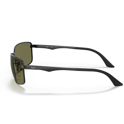 Ray-Ban 3498 Polarised Black G-15 Green RB3498 002/9A (61)