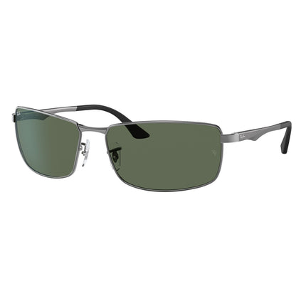 Ray-Ban 3498 Gunmetal G-15 Green RB3498 004/71 (61)