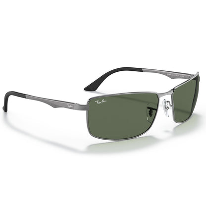 Ray-Ban 3498 Gunmetal G-15 Green RB3498 004/71 (61)