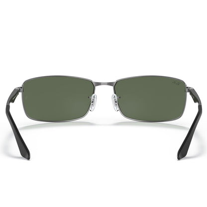 Ray-Ban 3498 Gunmetal G-15 Green RB3498 004/71 (61)