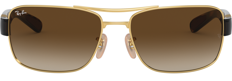 Ray-Ban 3522 Arista Gold Brown Gradient RB3522 001/13 (64)