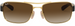 Ray-Ban 3522 Arista Gold Brown Gradient RB3522 001/13 (64)
