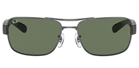 Ray-Ban 3522 Gunmetal Green RB3522 004/71 (64)
