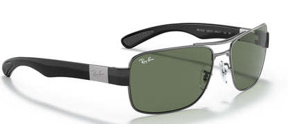 Ray-Ban 3522 Gunmetal Green RB3522 004/71 (64)