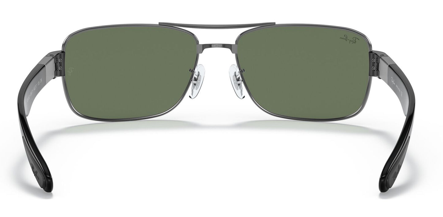 Ray-Ban 3522 Gunmetal Green RB3522 004/71 (64)