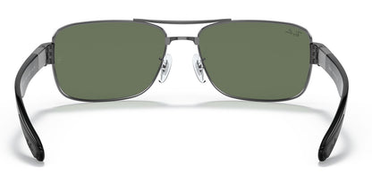Ray-Ban 3522 Gunmetal Green RB3522 004/71 (64)