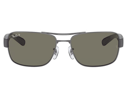 Ray-Ban 3522 Polarised Gun Metal Green (3522 004/9A)