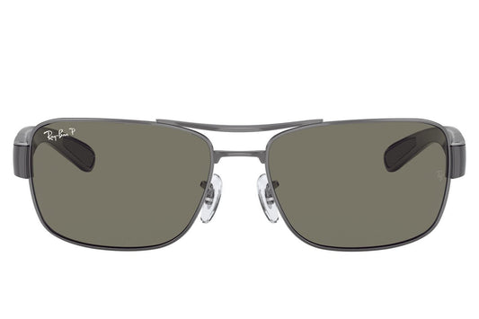 Ray-Ban 3522 Polarised Gun Metal Green (3522 004/9A)