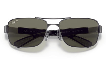 Ray-Ban 3522 Polarised Gun Metal Green (3522 004/9A)