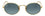 Ray-Ban 3547 Oval Arista Gold Blue Gradient RB3547 001/3M (51)