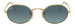 Ray-Ban 3547 Oval Arista Gold Blue Gradient RB3547 001/3M (51)