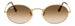 Ray-Ban 3547 Oval Arista Gold Clear Brown Gradient RB3547 001/51 (51)