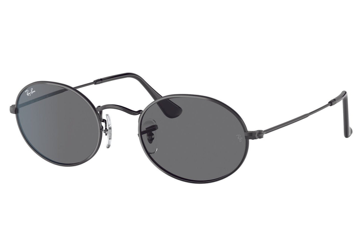 Ray-Ban Oval 3547 (54) Black Dark Grey (3547 002/B1 54)