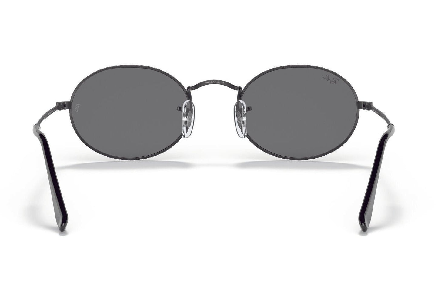 Ray-Ban Oval 3547 (54) Black Dark Grey (3547 002/B1 54)