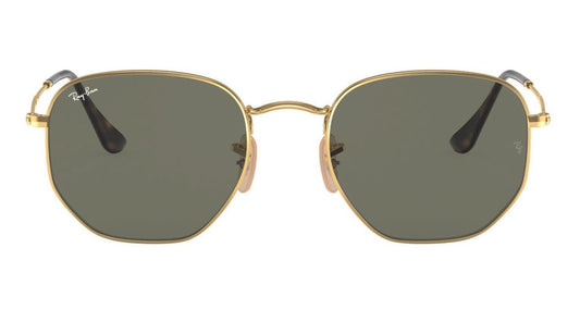 Ray-Ban 3548N Hexagonal Arista Green RB3548N 001 (51)