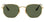 Ray-Ban 3548N Hexagonal Arista Gold G-15 Green RB3548N 001 (54)