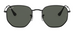 Ray-Ban Hexagonal 3548N Black G15 Green Polarised (3548 002/58)