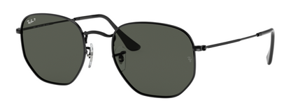 Ray-Ban Hexagonal 3548N Black G15 Green Polarised (3548 002/58)