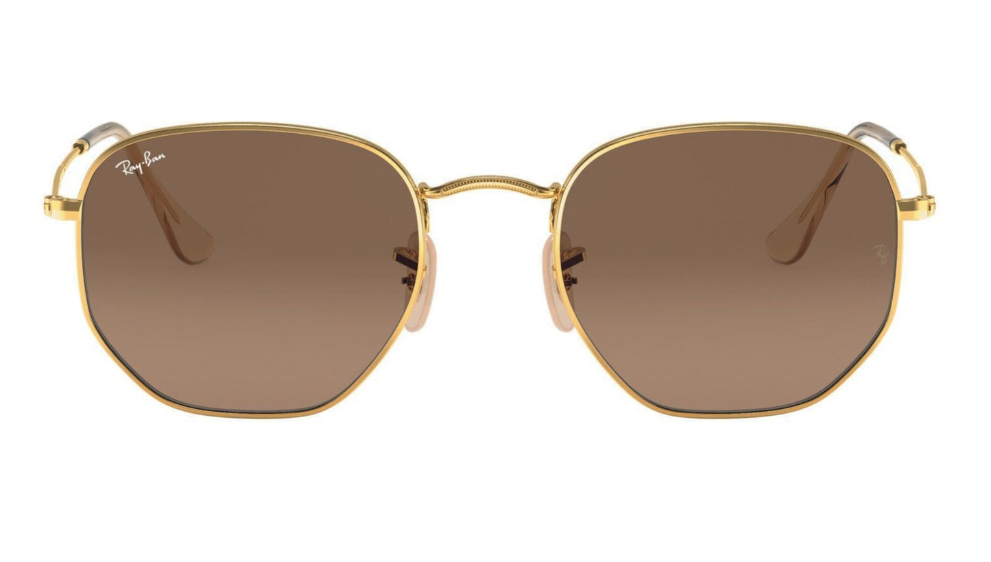 Ray-Ban Hexagonal 3548N Arista Brown Gradient (3548N 912443)