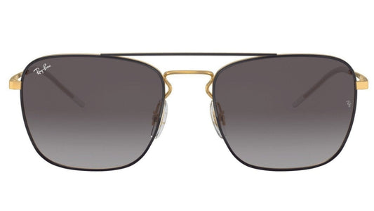 Ray-Ban 3588 Black on Gold Grey Gradient (3588 90548G)