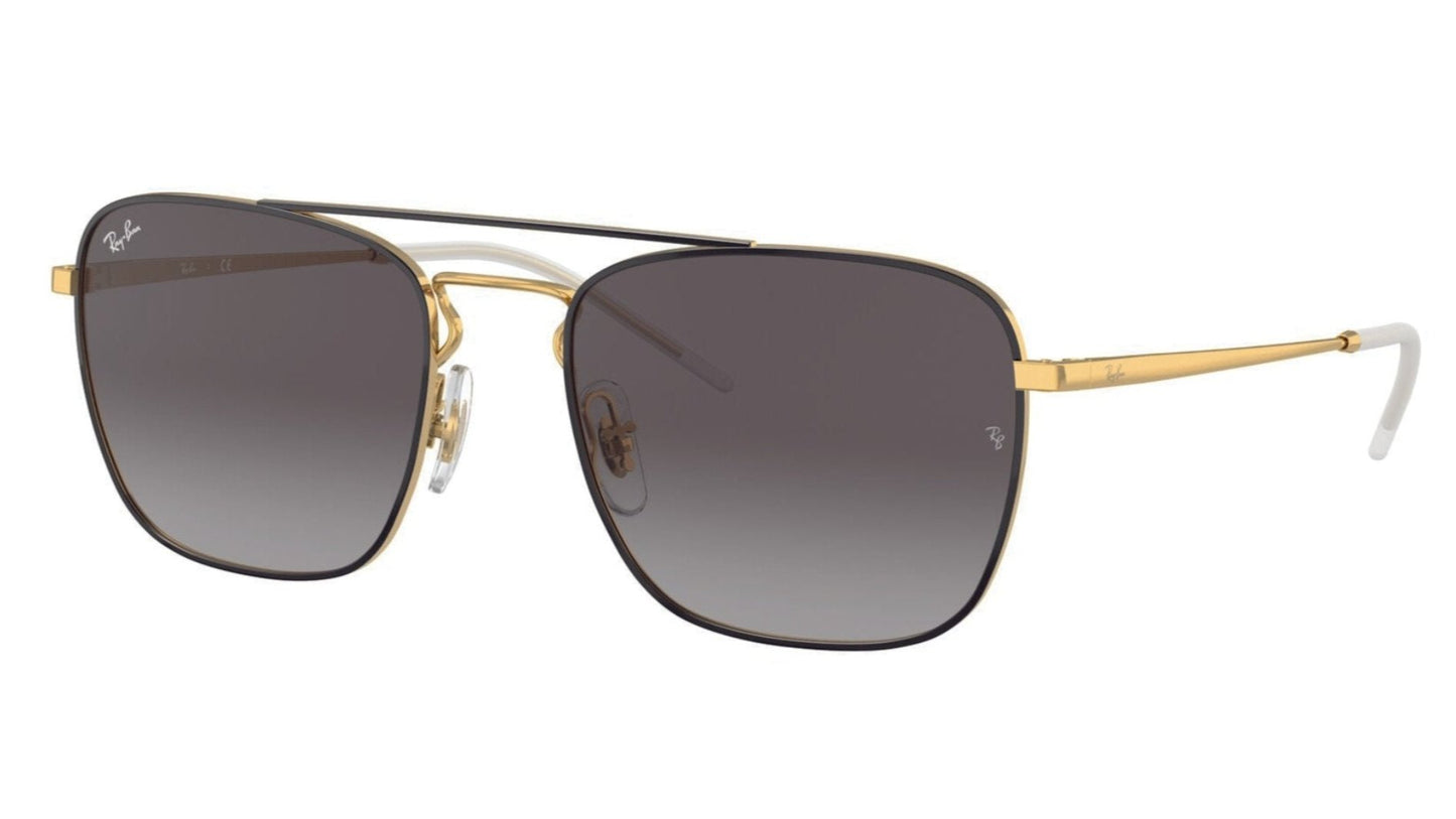 Ray-Ban 3588 Black on Gold Grey Gradient (3588 90548G)