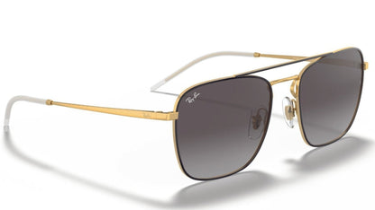 Ray-Ban 3588 Black on Gold Grey Gradient (3588 90548G)