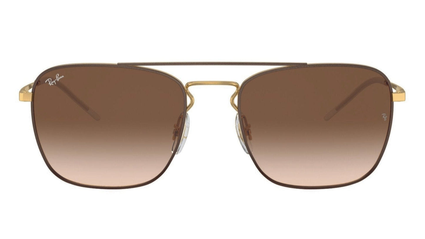 Ray-Ban 3588 Brown on Gold Brown Gradient (3588 905513)