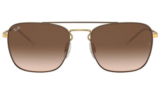 Ray-Ban 3588 Brown on Gold Brown Gradient RB3588 905513 (55)